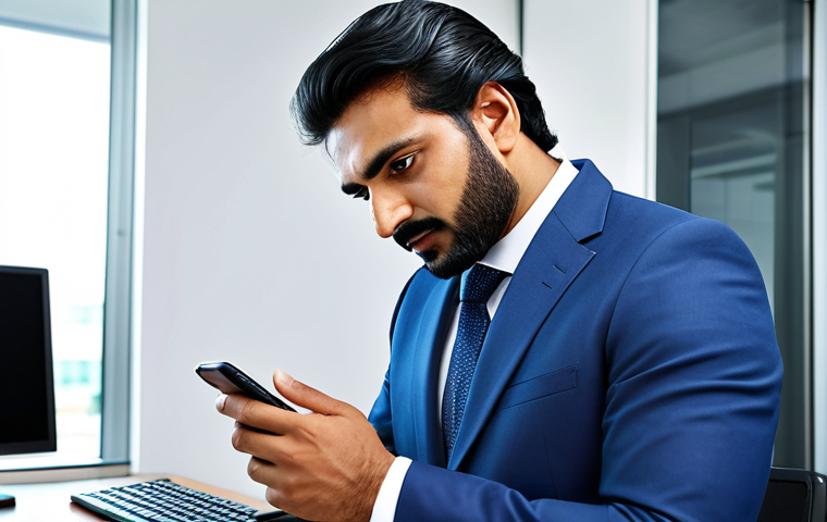 말리에서의 스마트폰 사용률 - Young Woman Studying with a Smartphone**

"A young Pakistani woman in modest clothing, sitting at a ...