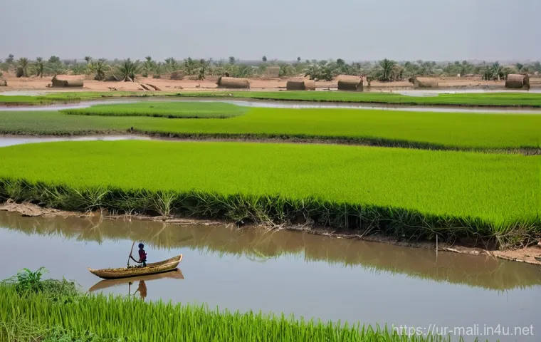 말리 농업과 주요 작물 - **Prompt 1: The Resilient Cotton Farmer**
    "A powerful, medium close-up shot of a weathered Malia...