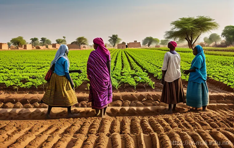 말리 법률과 사회 제도 - **Prompt: Malian Women's Empowerment and Legal Reform**
    "A powerful image of diverse Malian wome...