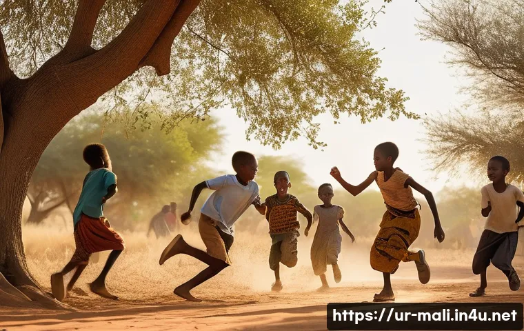 말리의 전통 놀이와 어린이 문화 관련 이미지 1